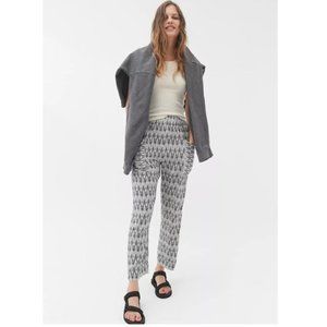 UO Cottage Printed Tapered Pull-On Pant WORN ONCE